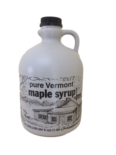 Pure Vermont Maple Syrup - Half Gallon
